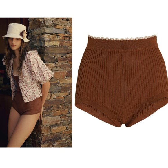 Sandro Pants - NWT SANDRO | Ribbed Knit Shorts